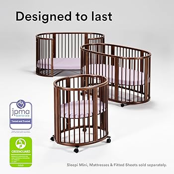 Amazon.com : Stokke Sleepi Bed V3, Warm Brown - Suitable for